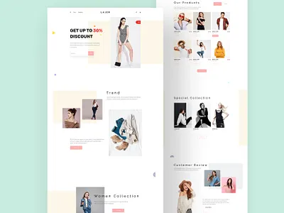 Cloth shop website design agency agency website best website clothes clothshop creative creative website design ecommerce ecommerce design ecommerce shop modern ui trend ui uidesign uiux web