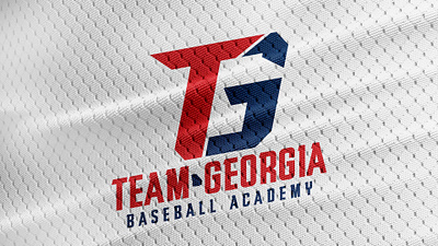 Team Georgia Baseball Academy baseball baseball cap baseball logo branding design georgia graphic design logo sports sports logo type