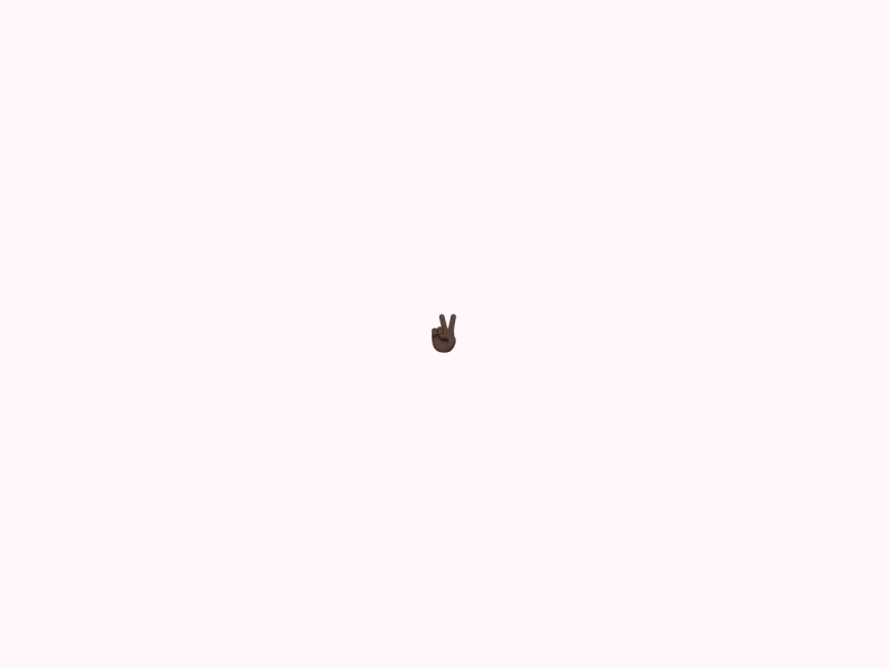 Peace emoji gif animation peace