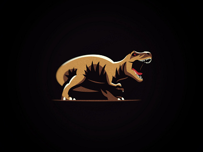 Raptor Logo animal art branding design dinosaur drawing illustration illustrator jaws jurassic logo predator raptor t rex