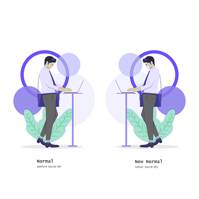 work style with notebook adobestock flat flat illustration illustration design illustrations shutterstock