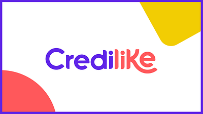 CREDI LIKE art belleza branding color palette icon illustrator key logo typography ux