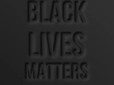 Black Lives Matter blacklivesmatter neomorphism