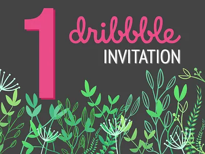 Dribbble Invitation dribbble dribbble invitation dribbble invite invitation invite portfolio