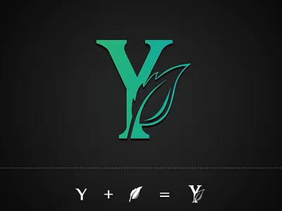 Y + Leaf Logo Design brand identity branding branding design design illustration logo logo design logodesign logodesigner logodesignersclub logodesigns logodesinger logos logotype modern vector