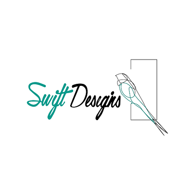 Swift Designs jewlery logo logo one color simple