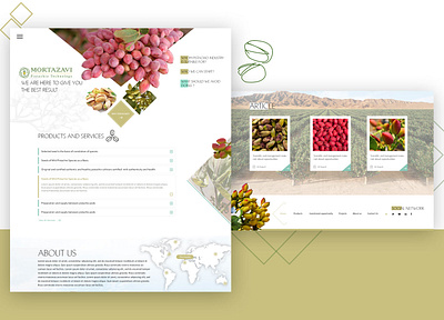 Pistachio Web Design creative design design pistachio shop uae ui ux web web design webdesign website