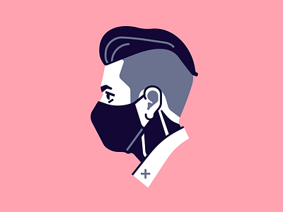 Self Portrait character flat haircut illustration portrait self portrait simple stolz tattoo vector