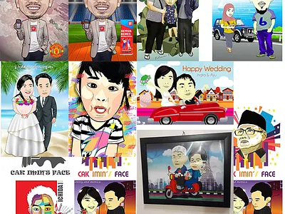 CARICATUR DIGITAL 3d animation 3d artist adobe ilustrator adobe photoshop corel draw design design agency design app design art designer drawing media social