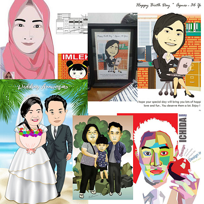 KARIKATUR DIGITAL 3d artist adobe ilustrator adobe photoshop corel draw design design agency design app design art designer drawing media social