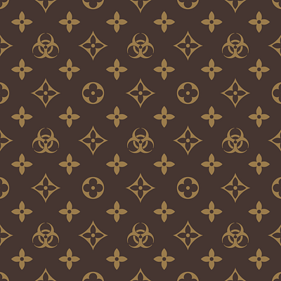covuitton-19 pattern graphicdesign illustration illustrator visual design