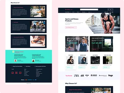 Online Store design ui ux web
