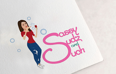 Sassy Sudz and Such_logo branding design icon logo logo design logodesign logos logotype symbol vector