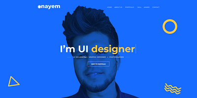 My Portfolio Landing Page Design landing page ui landingpage portfolio portfolio design portfolio page portfolio site portfolio website responsive design responsive web design responsive website resume resume cv resume design ui ux ui design uidesign uiux web template webdesign website