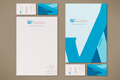 Stationery GW Certified brand design stationery