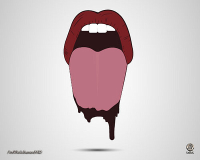 Mouth Lip hot illustrator kisses lips