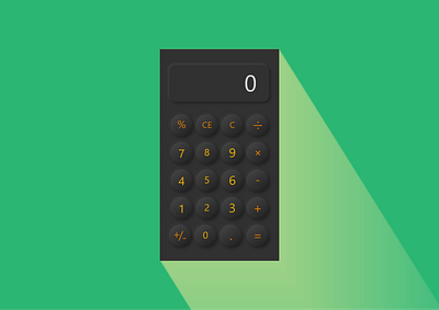 Design challenge - Calculator adobe xd calculator ui design challenge