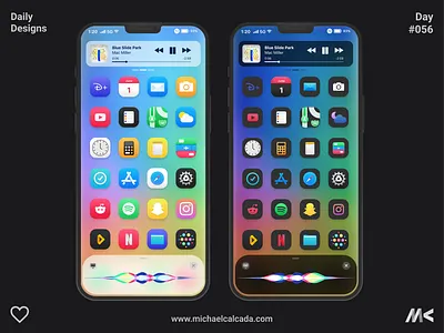 Daily Designs in Quarantine #056 apple apple concept control center coronavirus covid19 ios ios 14 ios 14 beta ios 14 concept ios concept iphone 12 iphone 12 concept iphone 12 pro siri theme ui ux widgets wwdc wwdc 2020