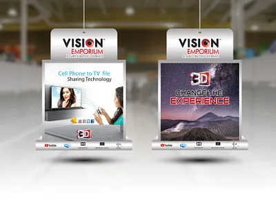 Vision TV Dangler advertise advertisement advertising advertisment branding