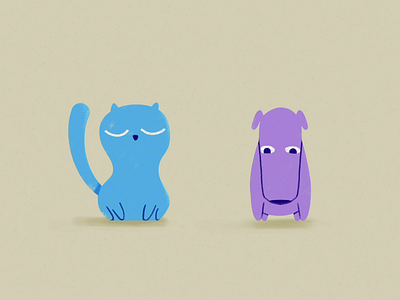 Cat and dog