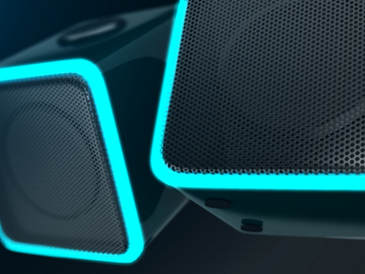 Audio Speaker_LED 3d product 3dsmax after effect autodesk compositing led product render rendering speaker vraynext