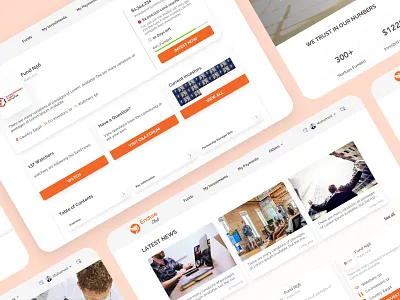 Endure Club design funds illustration inspiration interface investment sketch ui ui ux design uidesign