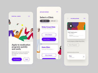 Mobile designs app design mobile app mobile design product product design progressive web app purple ui ux user experience