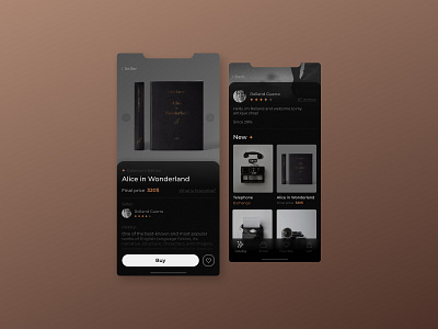 Antique Store App app app design design figma ui ui ux ui design uidesign uiux ux