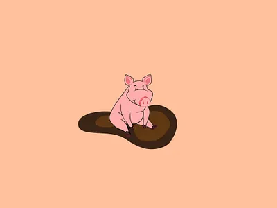 piggy animal animals cute animal cute animals farm farmer logo meat pet pig pig logo vet veterinary