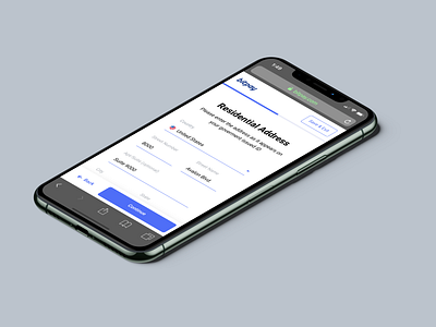 BitPay Personal Account Verification - Mobile account bitcoin blockchain branding crypto forms kyc onboarding payment product design ui ux verification