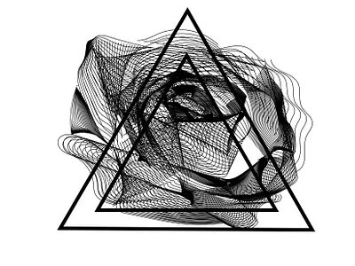 Rose Geometry design illustration logo