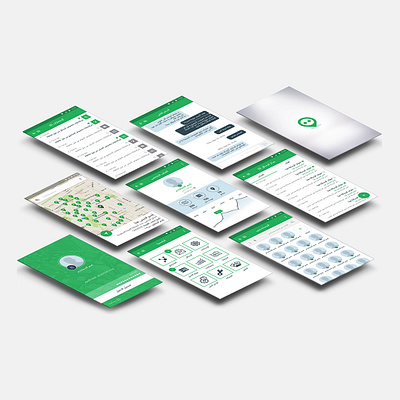 Saudi Post Mobile UI android branding homepage ksa login mobile app mobile app design mobile ui page poster register form screen ui
