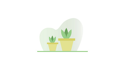 illustration-Learning beginner flower pot illustration art illustrations illustrator learning