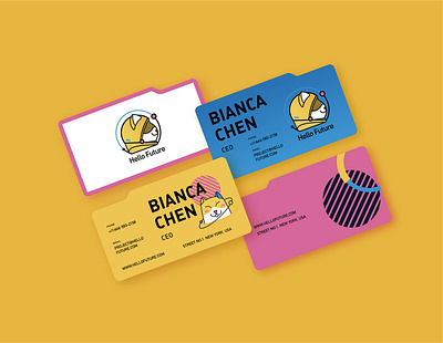 Hello.Future. branding icon illustration logo visual visual design web