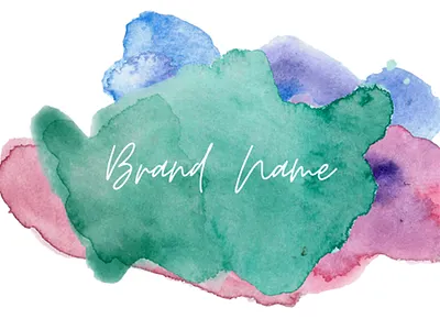 Selene's Logos - Multicolor Watercolor Logo branding icon logo logodesign logodesigns logoidea logoideas multicolor multicolored watercolor watercolor logo watercolors