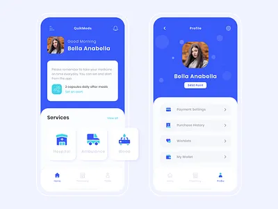 Medicine Delivery iOS App 2020 trend app application clean creative design emergency illustration medical app mobile app modern pharmacy shop shopping app store ui userinterface ux