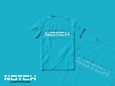 T-Shirt Design For Notch Clothing artwork branding clothes clothing brand design dribbble flatdesign illustration logo logos online simple thanks tshirtdesign typography