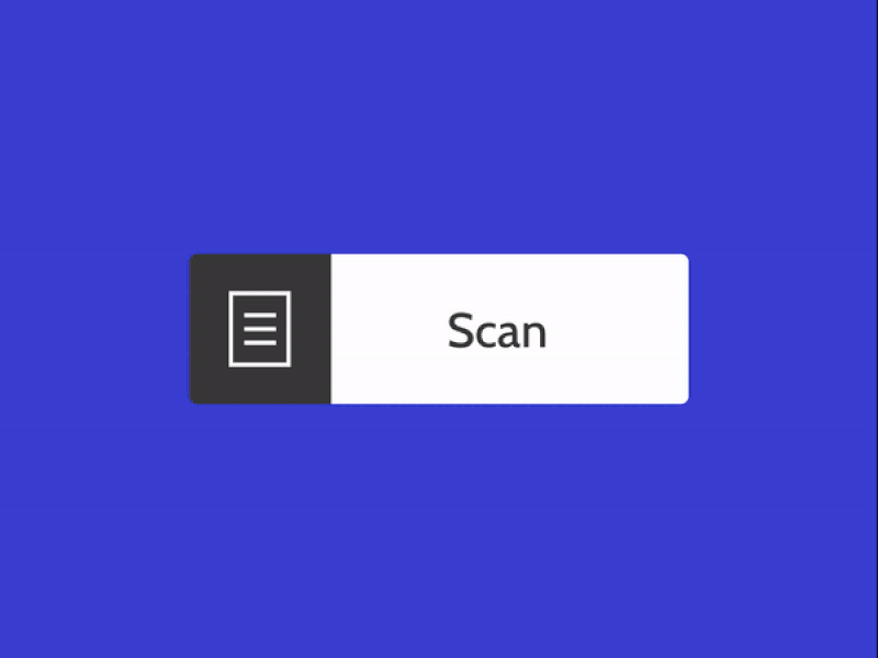 Scan button Micro - interaction design interaction design microinteraction minimal motion design ui uidesign ux uxui website