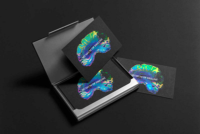 Museum of dreams business cards adobe photoshop art brain brain logo brain waves color colour colourful creative design dreams dreamscape galaxy gallery illustration illustrator logo photo manipulation photoshop universe