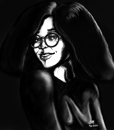 Another Portrait digital art illustration portrait