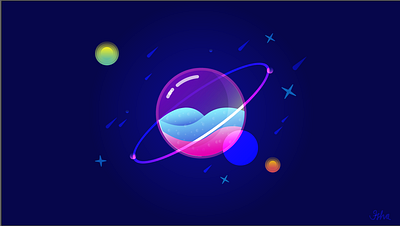 Glass Planet illustration