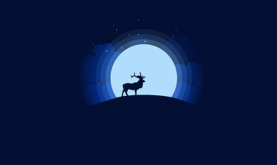 Silhouette illustration