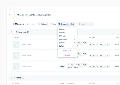 Product planning (SaaS web app) assortment calculator dashboad dropdown financial fintech google logistics material minimal planning procurement product saas software table ux design ux research web app ui web app ux