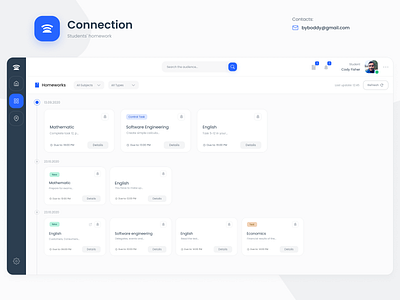 Connection | Homeworks app clear connection design education figma icon logo ui ui ux