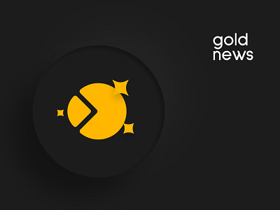 Gold News black dark dark theme gold himati mati neomorphism neumorphic news theme ui yellow