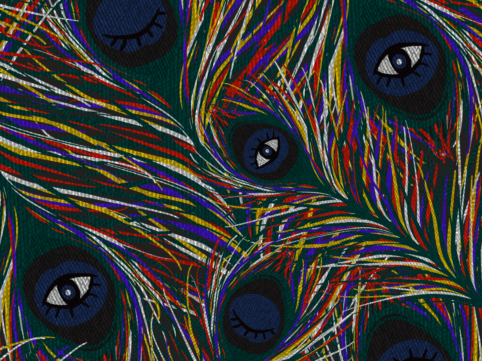 Gif Illustration art book cover branding colorful design eyes fantasy feather feathers gif gif animated graphic design identity branding illustration imaginary luxury