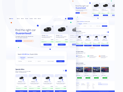 New/used Car Website buy car buy sell car dealer clean design figma minimal rent car search sell ui ui design vehicles website website concept website design