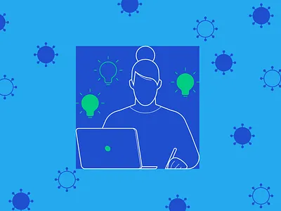 Stay Sharp – How to Boost Creativity During a Quarantine branding creative design creativity design illustration logo product product design ui