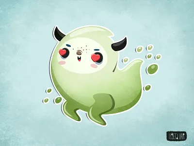 Ghost 3 art artwork character character design cute cute character design digital digital art digital illustration digital painting digitalart ghost icon illustration inlove love stickers vector vector art