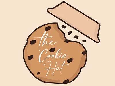 The Cookie Hut bake bakery bakery branding bakery logo bakery logos branding concept cookie cookie logos cookies hut logos logo modern thecookiehut vector